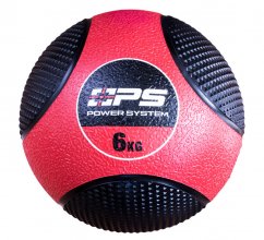 Power System 4136RD Medicinbal Medicine Ball 6kg červený