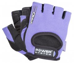 Power System 2250PU Fitness rukavice na posilování Pro Grip fialové