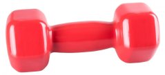Power System 4026RD Vinylová jedoručka Vinyl Dumbell 3kg červená