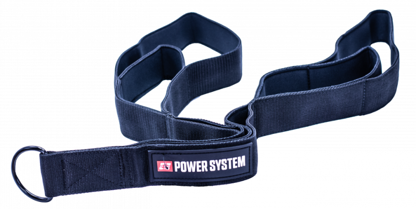 POWER SYSTEM Tricepsový adaptér Triceps Multi-Rope černý